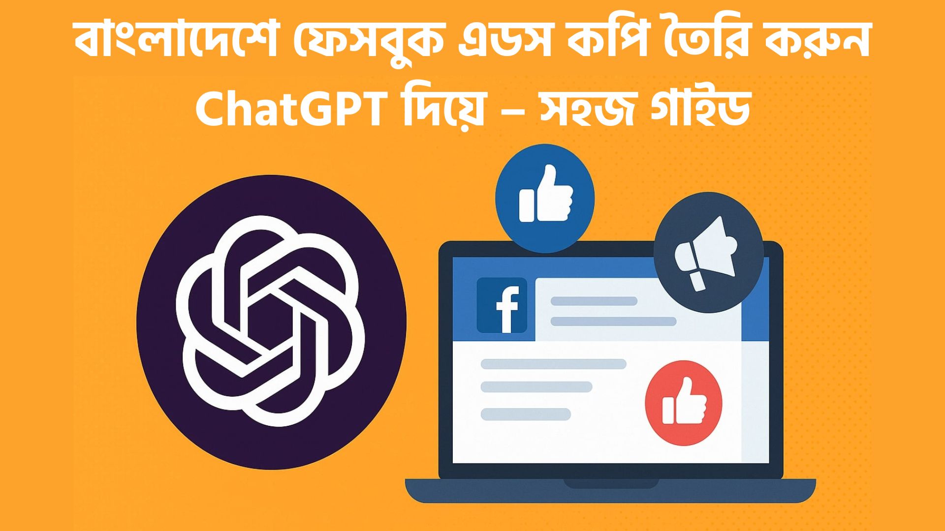 ChatGPT দিয়ে ফেসবুক এডস কপি লেখা