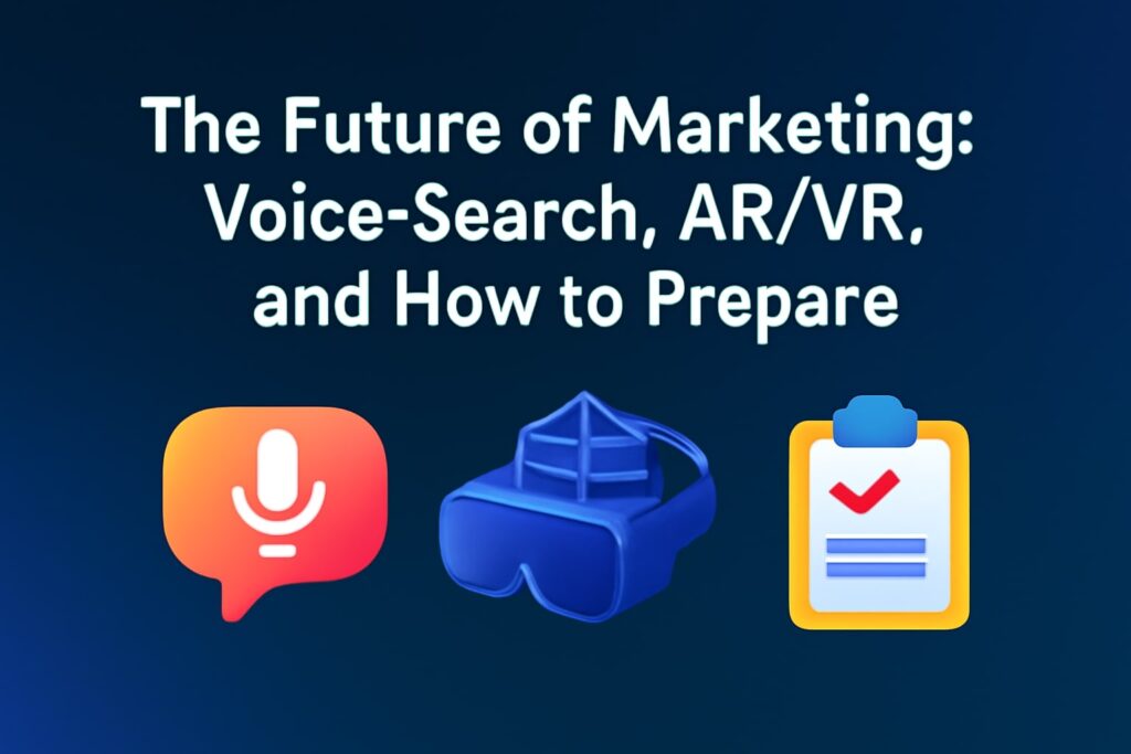 Voice Search AR VR Marketing