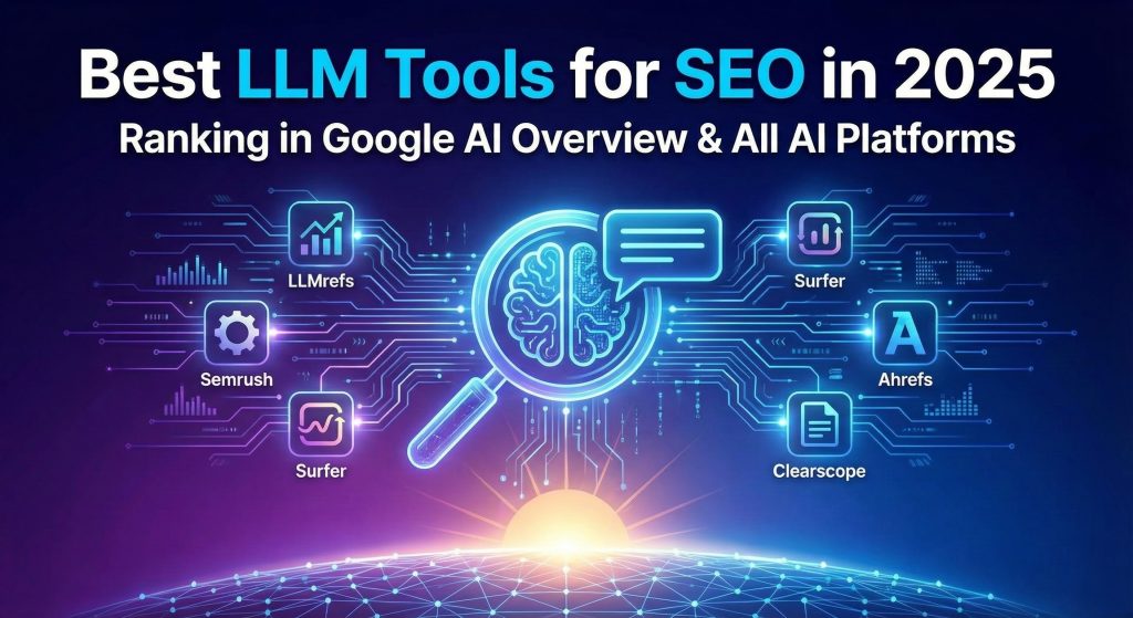 Best LLM Tools for SEO 2025 - Surfer SEO and Frase